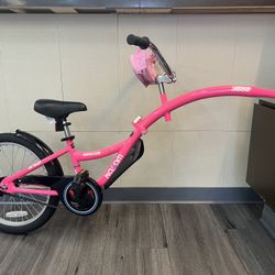 KaZAM WeeRide Co-Pilot 20” Bike Trailer Pink