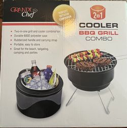 2 In 1 Cooler/ BBQ GRILL COMBO