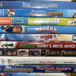 A Lot Of Childrens Dvds 16 For One Low Price! Excellent condition