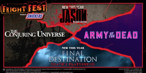 Six Flags Fright Fest Tickets - Admission + Haunted Mazes Bundle