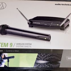 Audio-Technica ATW-902a System 9 Handheld Wireless System $200 OBO