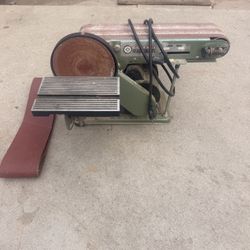 4” BELT DISC SANDER 