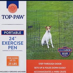 Brand New Dog Pen, Black 