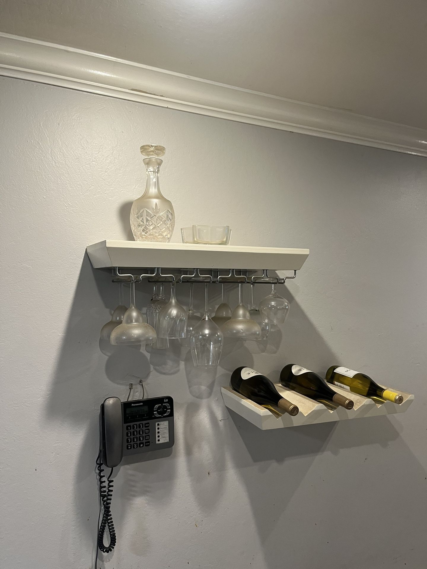 Wine Rack And Glass Holder