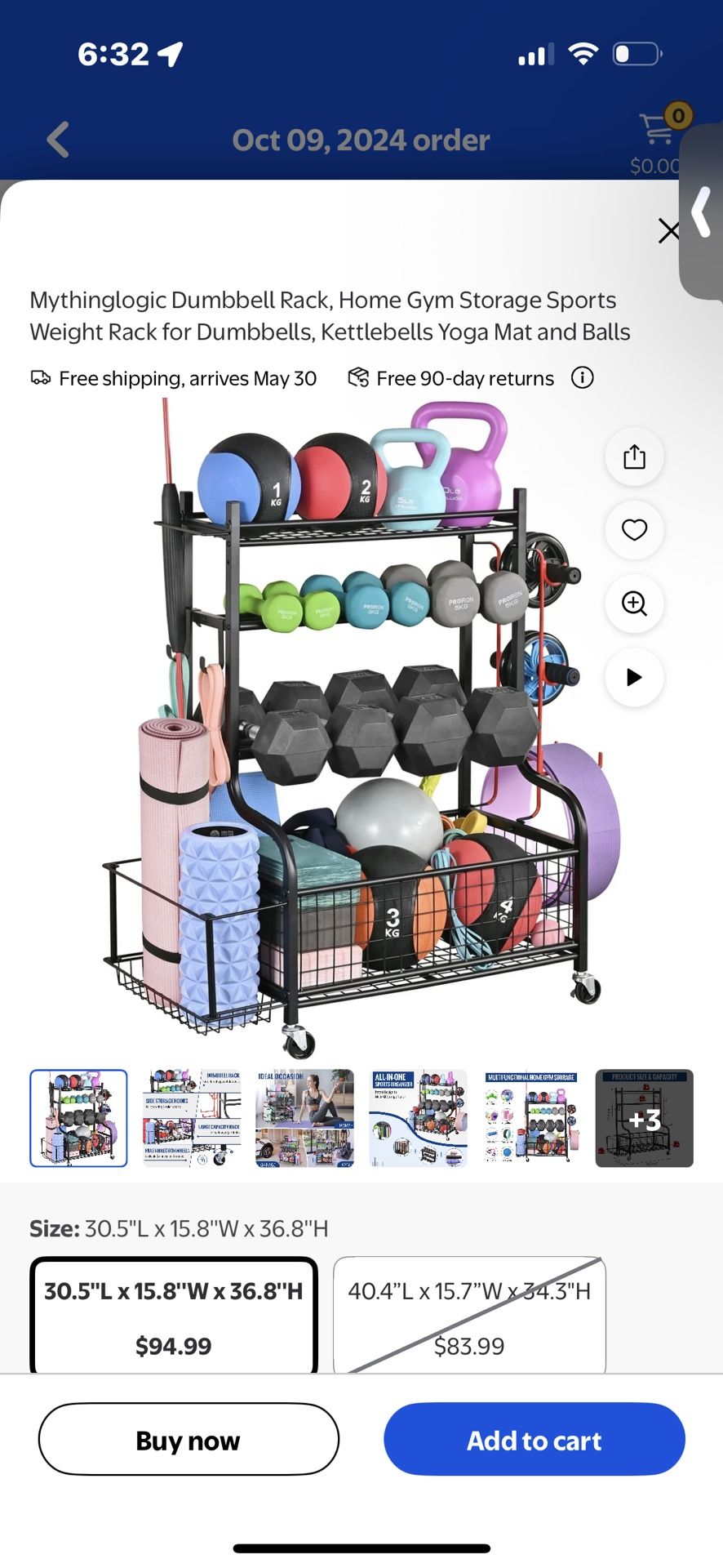 Mobile Weight Rack