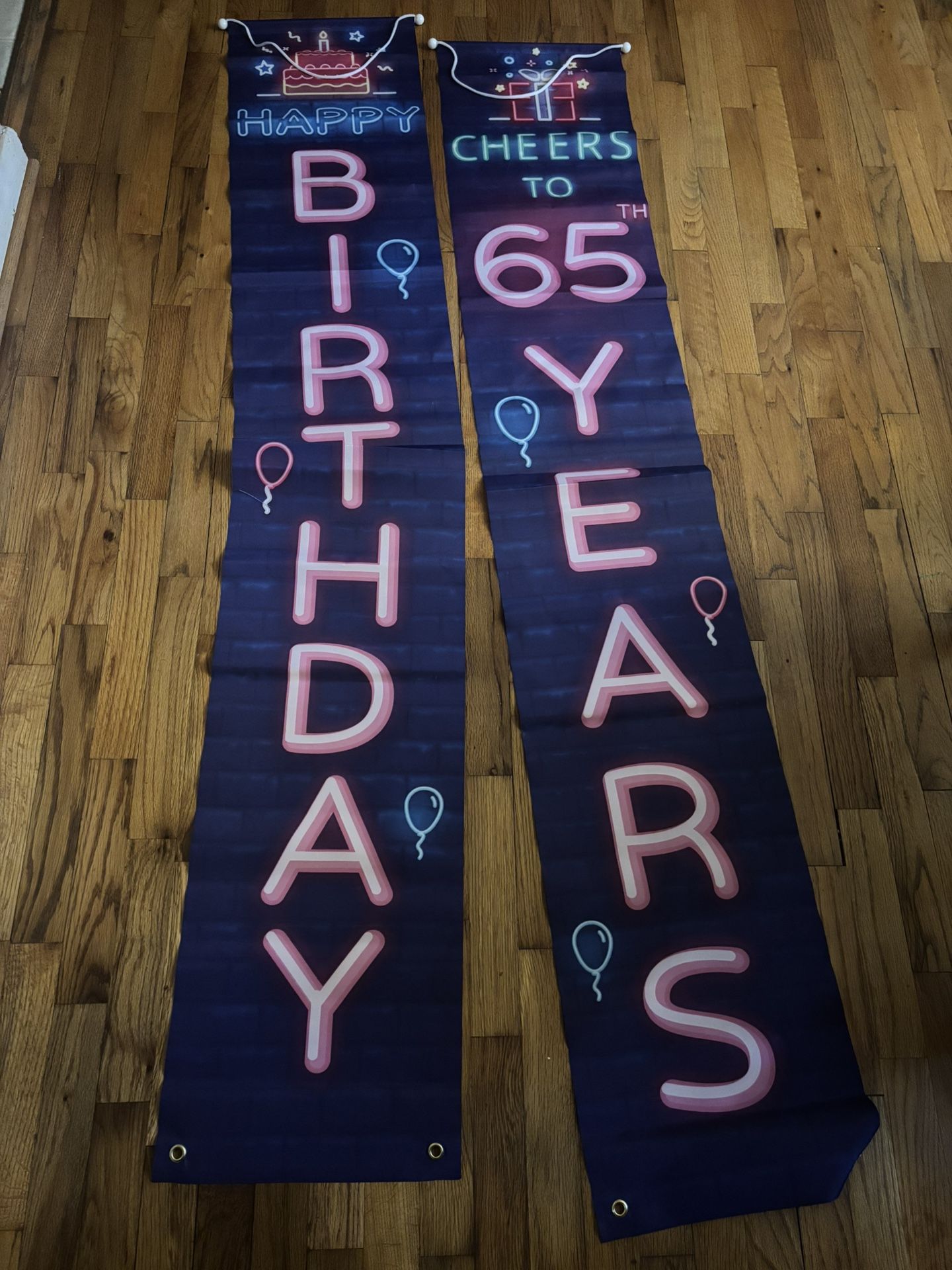Happy 65th birthday Banner
