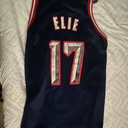 Mario Elie Rockets jersey