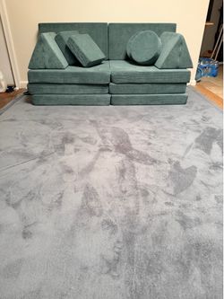 Yourigami Kids Convertible Play Fort Couch
