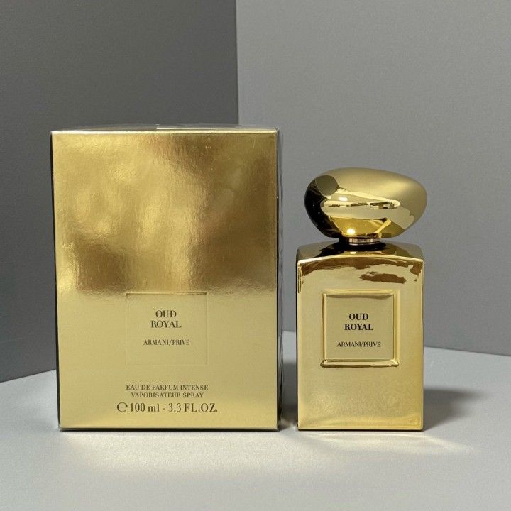 Armani Private Collection Limited Edition Golden Bottle Perfume 100ml Royal Sandalwood