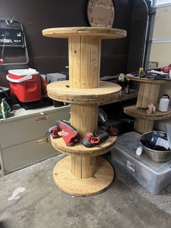 Wooden Spools