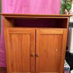 Wood TV Stand