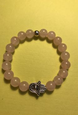 Rose quartz bracelet