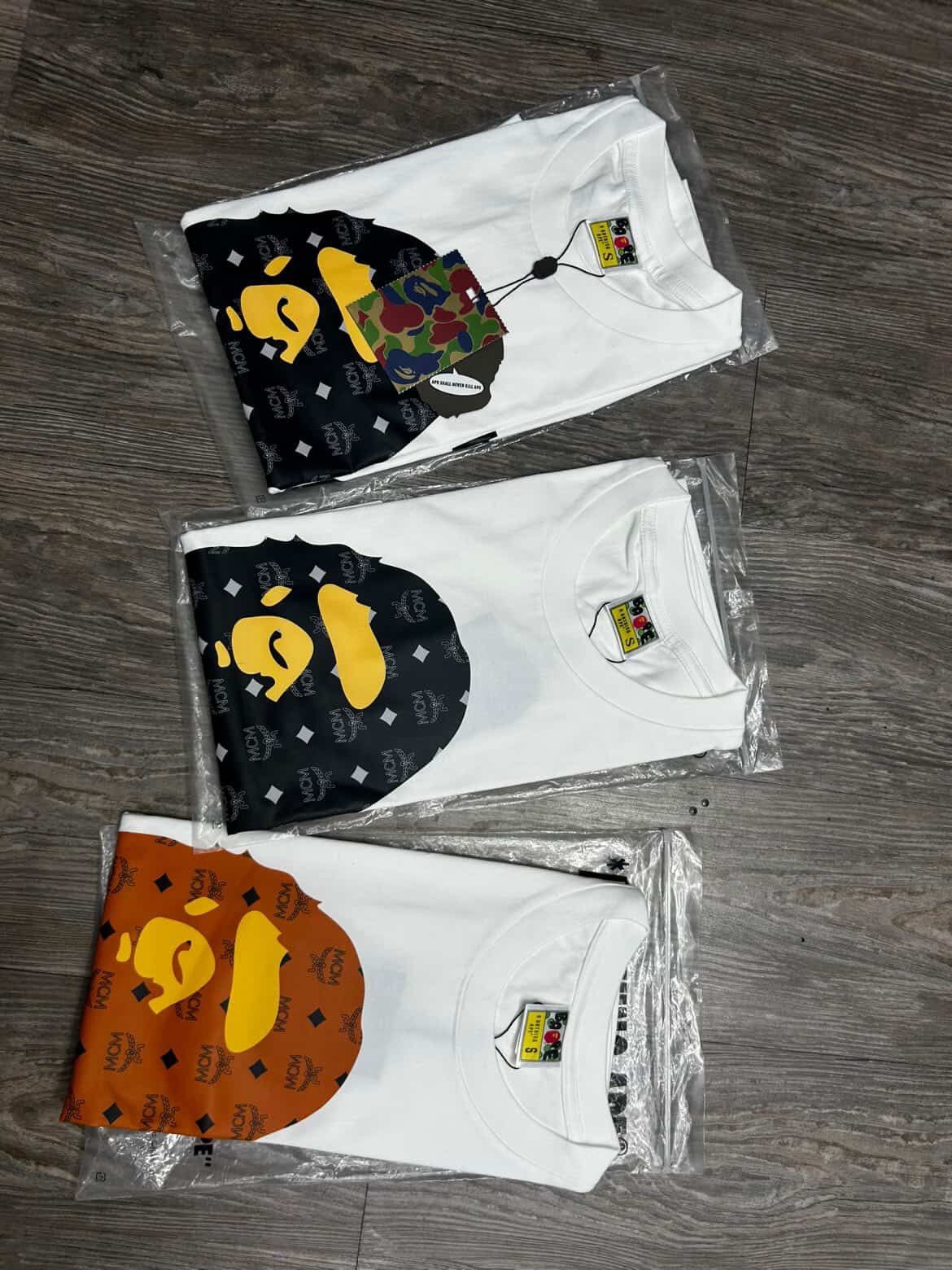 Bape tee’s and Alocs