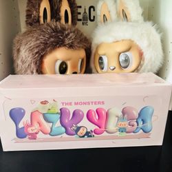 POP MART The Monsters Lazy Yoga Series Figures, 10PCs