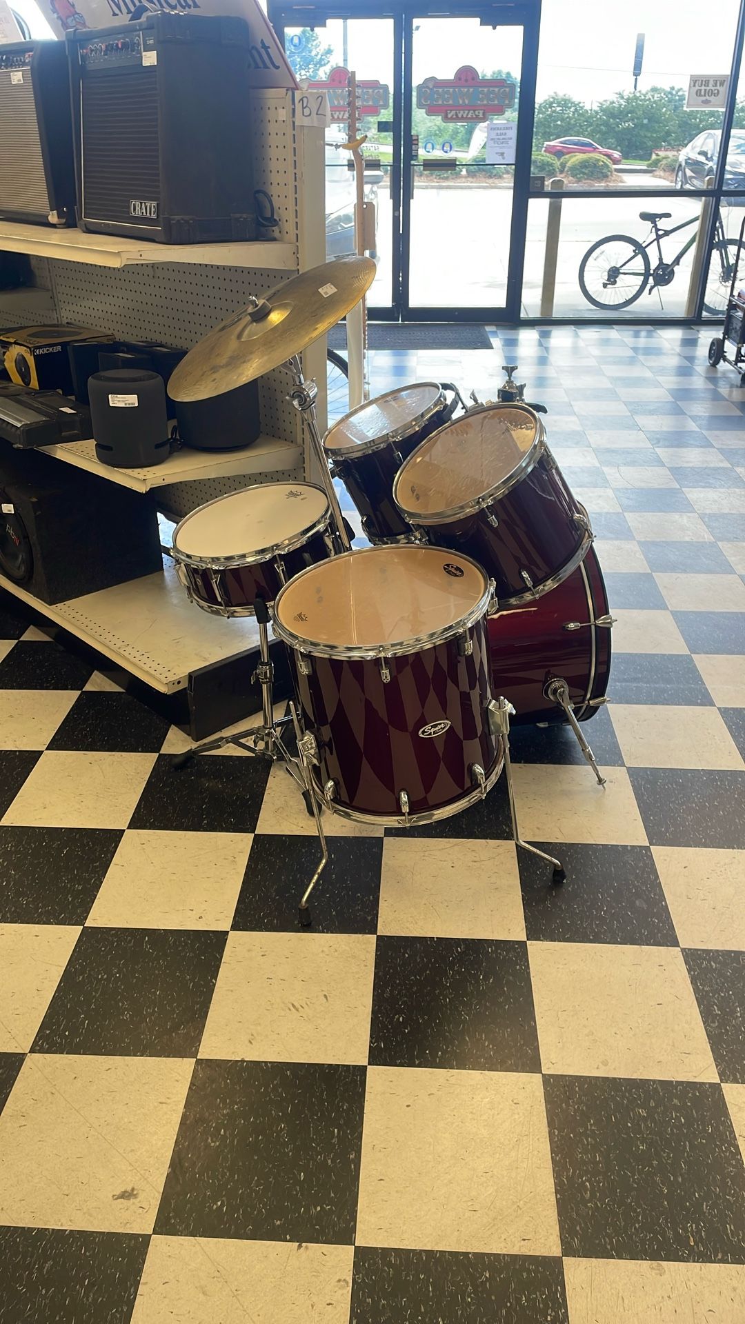 Drum Set …