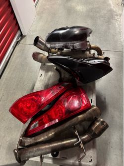 G37 coupe parts &350 exhaust