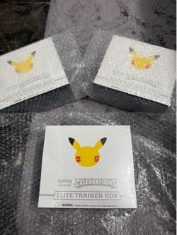 Pokemon 25th Anniversary Celebration Elite Trainer Box (ETB)