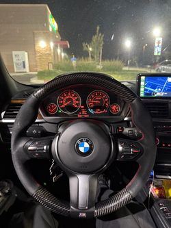 BMW M steering wheel