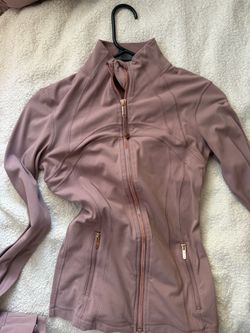 Lululemon Define Jacket Mauve Pink SIZE 4