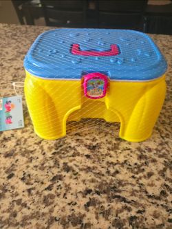 Summer Kids Stool with Sand Toys 10 pieces