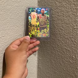 michael jordan hologram card