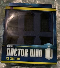 Doctor Who Silicone Mold for Ice Or Baking. 