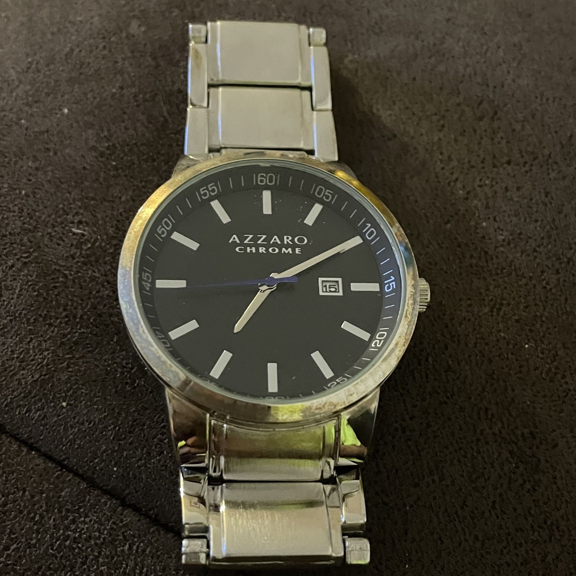 Azzaro chrome watch sale