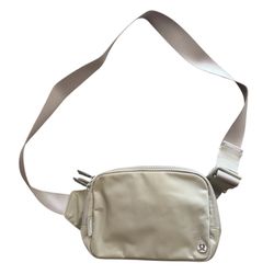 Lululemon Belt Bag Beige Like New 