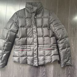 women Black Puffer Jacket size medium