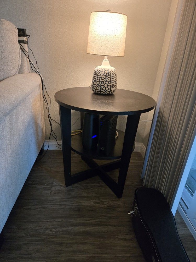 Laminate wood End Table