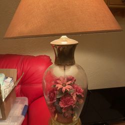 Antique Flower Lamp 