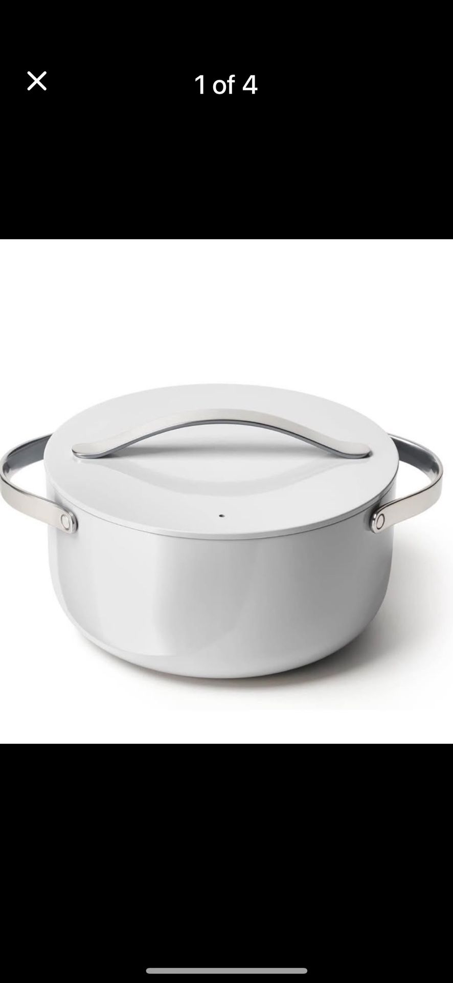 araway Nonstick Ceramic Dutch Oven Pot with Lid (6.5 qt, 10.5") - Non Toxic, PTFE & PFOA Free - Oven Safe & Compatible with All Stovetops (Gas, Electr