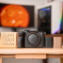 Sony A7 IV camera