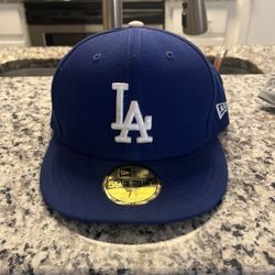 Blue LA Dodgers Fitted Hat
