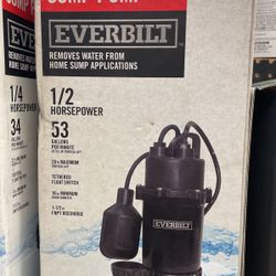 1/2 HORSEPOWER Pool Pump
