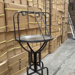 Parrot Bird Plays Perch Stand Climbing Ladder On Wheels 