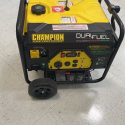 Champion Dual Fuel Generator 