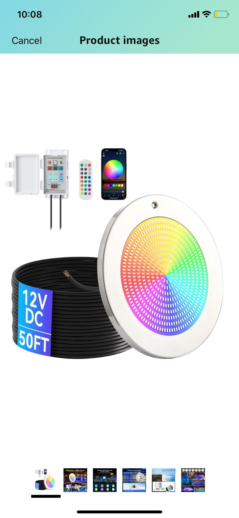 Pool LED LIGHT $80 New
