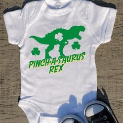 St Patrick's Day Baby Onesie