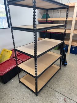 5-Tier Metal Storage Shelving Unit