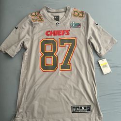 Chiefs Travis Kelce Super Bowl Patch Jersey