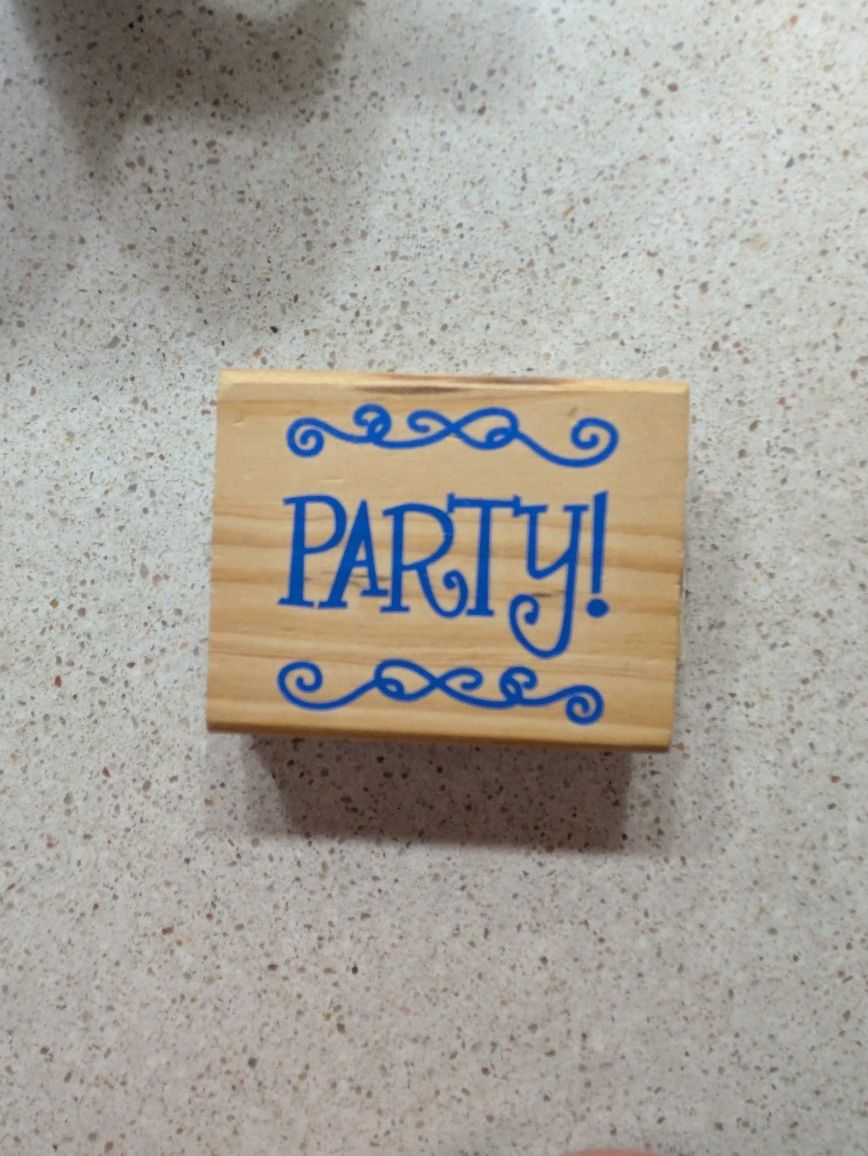 "Party" Stamp