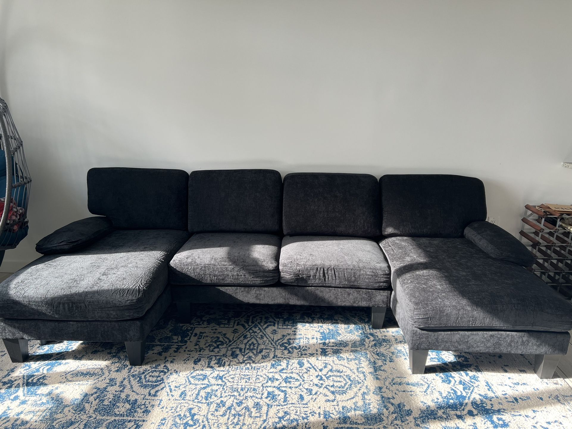 Sectional Couch/Sofa With Double Chaise