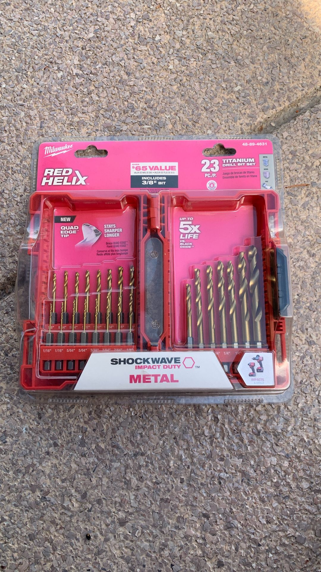 Metal Drill Bit Set