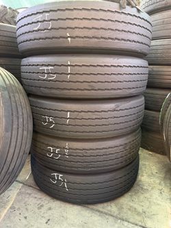 5 matching trailer tires 295/75/22.5