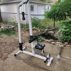 Parabody Lat Pulldown Low Row Machine 