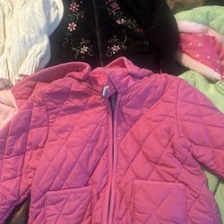 Assorted Jackets And Hoodies For Toddler Girls 
