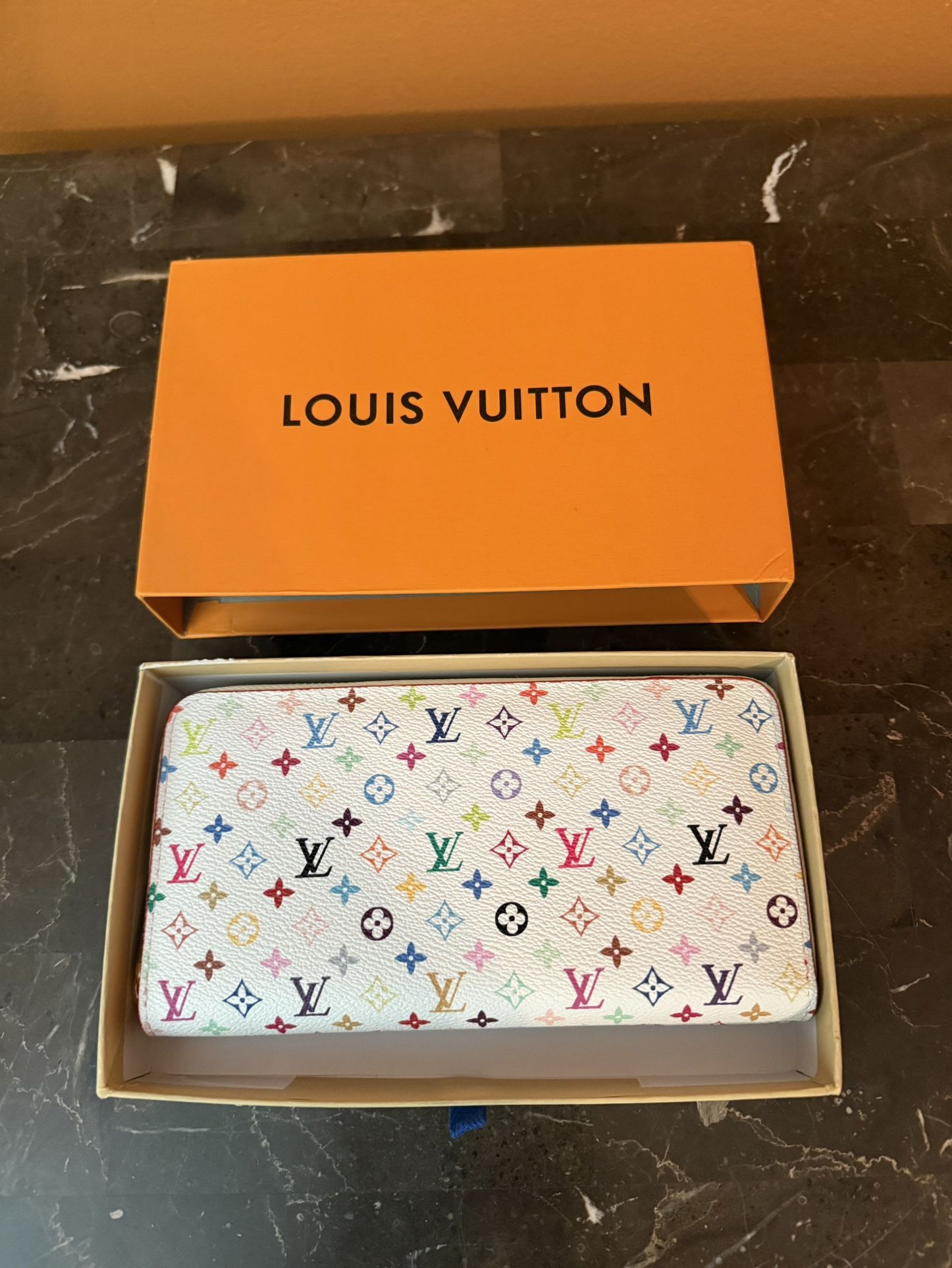 LV x Murakami Zippy Wallet