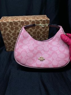 Coach Signature Pink Mini Shoulder Bag