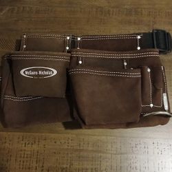 *NWOT* Mcguire - Nicholas 11 Pocket Suede Contractors Belt